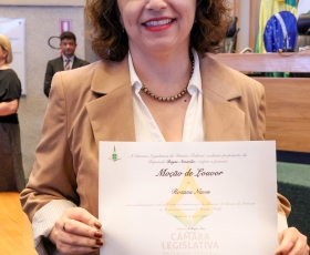 Sessão solene da Câmara Legislativa do DF em homenagem aos 53 anos do Hospital Universitário de Brasília (HuB)